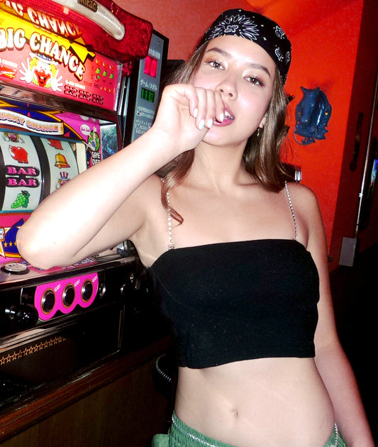 KIRA KIRA RIB TUBE TOP