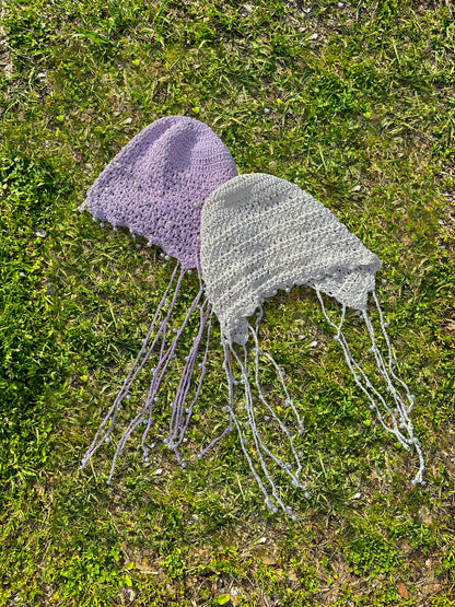 FRINGE KNIT CAP