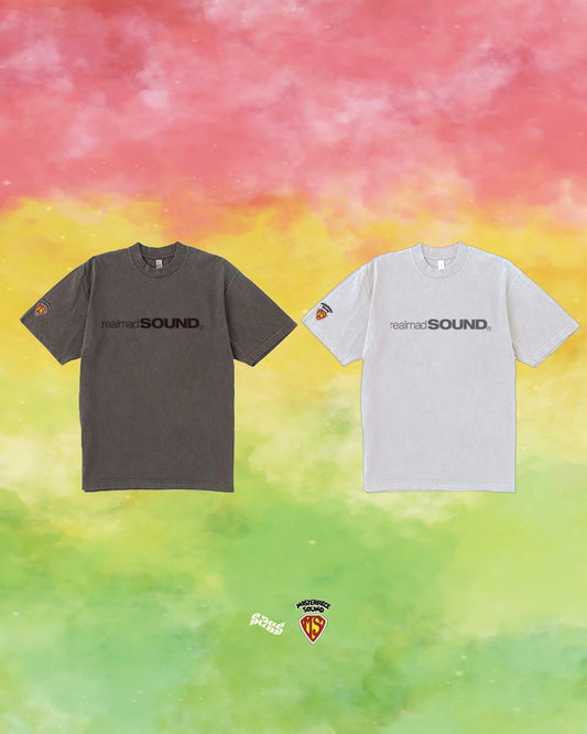 realmad SOUND Wash Big tee